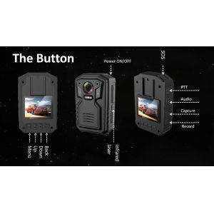 Battery Body Camera For Police High Resolution Wifi App Support