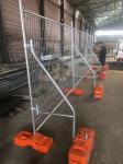 Mobile Portable Temporary Fencing Iron Steel Temporary Security Fencing