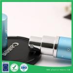 10 ml perfume bottle travel bottle spray style outside is aluminum in blue
