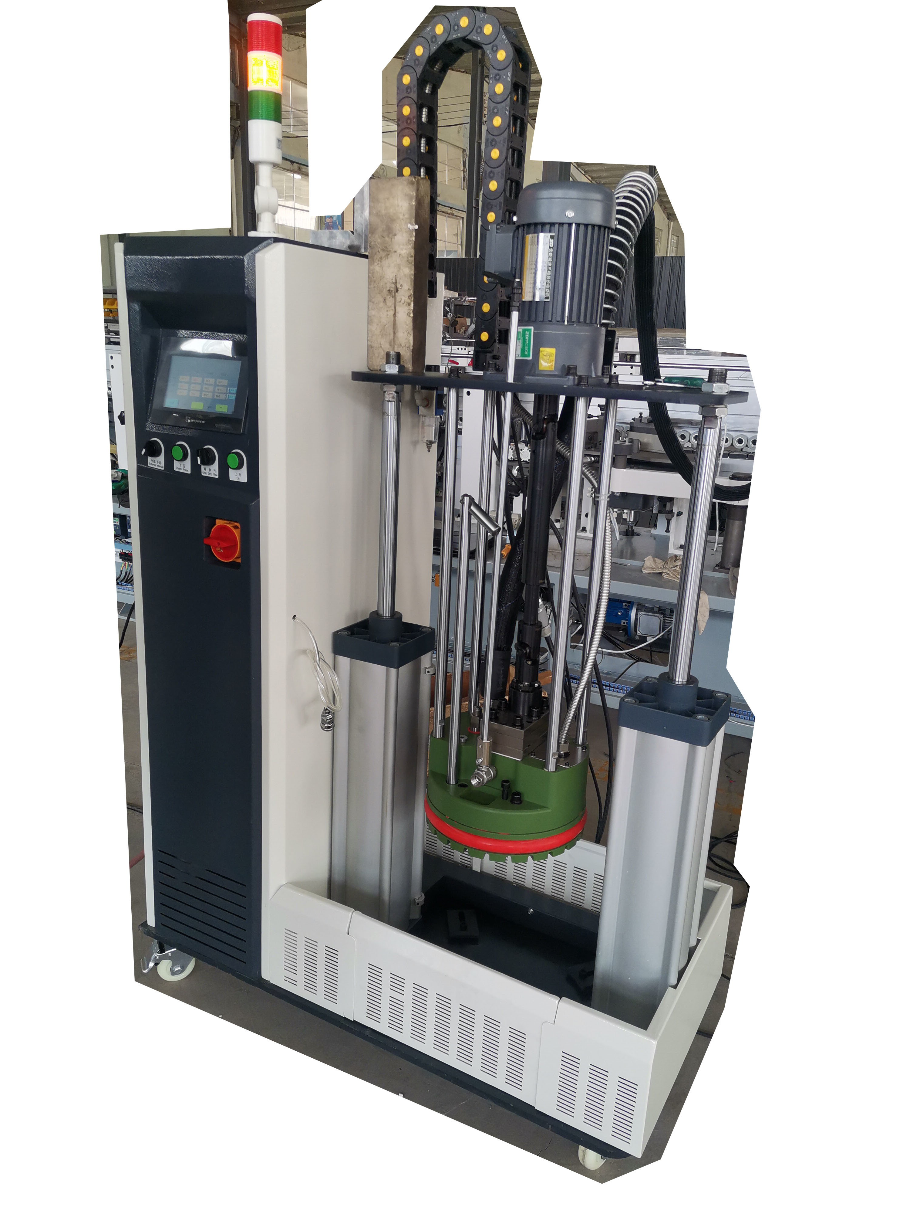 KC4108-2 Wood door edge banding machine with PUR glue