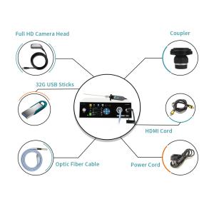 China Factory 1080P Cystoscopy Instruments Medical Endoscope Camera Surgery For Ultrasound Endometrial Polyp factory