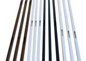 China High Strength Aluminium Uprights Powder Coated Strong Profile Structure factory