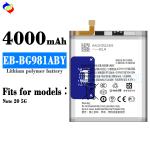 High Capacity 4000 mAh EB-BG981ABY Battery for Samsung Galaxy Note 20 5G Mobile