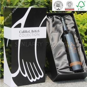 China Promotional trendy recycled custom wine box wholesale ex factory factory