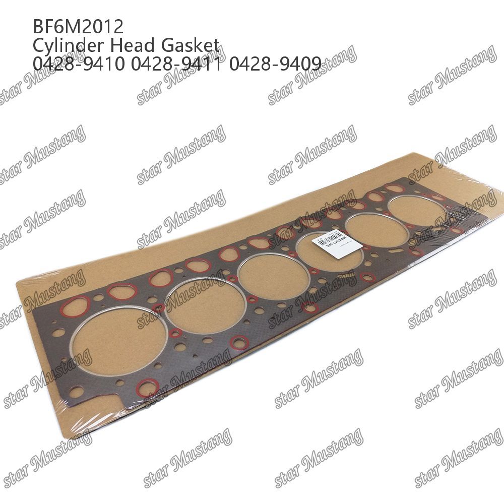Cylinder head gasket BF6M2012 Asbestos 0428-9410 0428-9411 0428-9409 For Deutz Engine Spare Parts