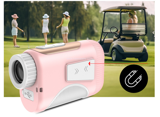 Kaemeasu Mini Laser Rechargeable Golf Rangefinder IP54 MA1000