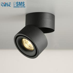 China 360 degree rotated track light cob 12w led track light Jewelry Cloth Shop Light factory