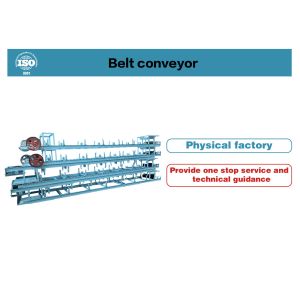 China Customizable Belt Conveyor for Mining and Manufacturing factory
