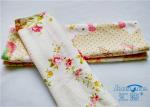 Durable Printed Terry Microfiber Bath Towels For Camping / Floral Bath Towel