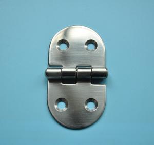 China 76mm *40mm*1.5 AISI 316 Marine Grade Stainless Steel Boat Cabin Door Hinge Type factory