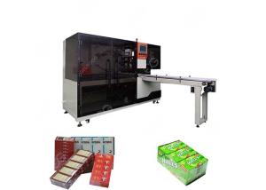 China BTB-400 BOPP Film 10 Cigarette Box Wrapping Machine with Tear Tape factory