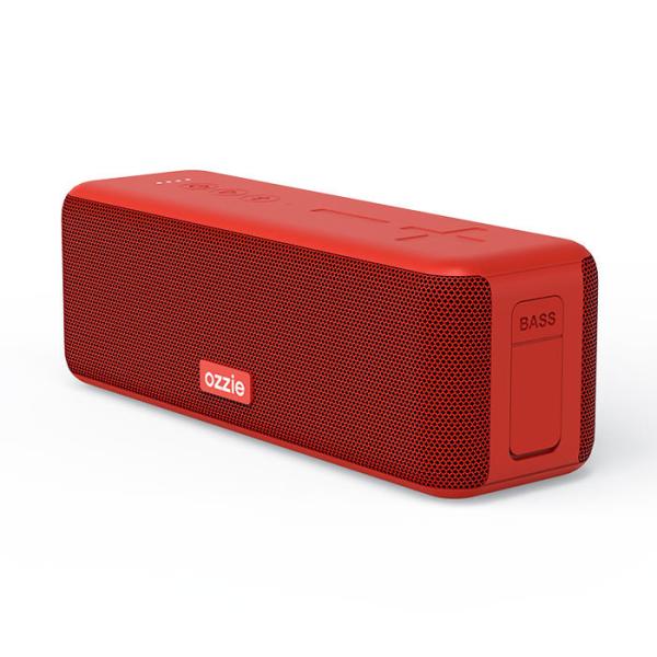 Red Type C Outdoor Bluetooth Speaker System Wireless 640g Mp3 Wav Ape Flac Music