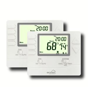 China Non Programmable FCU HVAC Thermostat Auto / Manual Control High Accuracy factory