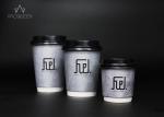 8oz / 12oz / 16 Oz Coffee Cups With Lids PE / PLA Lining High Temperature