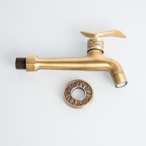 China Antique Bronze 390g OEM Brass Bathroom Sink Faucets factory