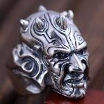 Fashion Design Chunky Thai 925 Silver Men Ring (XH052064)