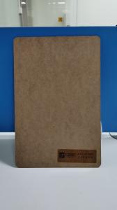 China Nature Color Burr Reduced Wood Fiber PCB Backup Board factory