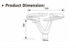 Outdoor Garden Lamps European Design IP66 IK08 40W 60W 80W Urban LED Lighting 5
