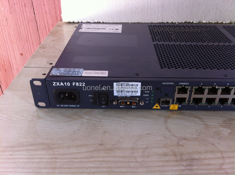 ZTE F820 GPUA f821-8-16 EI8E V16B V16I V24I V08B 24FE+24POTS EPON/GPON ETC8B/8E1/T1/CES MS8E/E18E/V08/V16/V24I