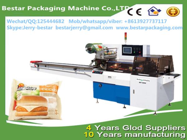 Cake Cookies French Bread Chocolates Pillow Packing Machine bestar packaging
