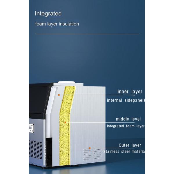 Automatic Portable Ice Machine with Block Ice Making Function
