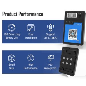 4G GPS Intelligent Tracker Wireless Cold Chain Temperature Humidity Sensor