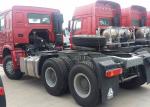 10 Tires HW76 Truck Tractor Head 420Hp Howo A7 Tractor