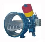 DN 0.25 - 2.5 Mpa Hydraulic Counter Weight Flanged Butterfly Valve For