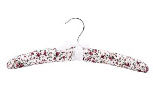 China Betterall Ball End Hook Flower Print Display Satin Hanger factory