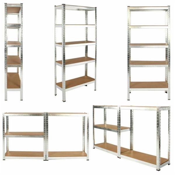 1500mm Boltless Storage Shelves 5 Layer Multipurpose Adjustable Metal Storage