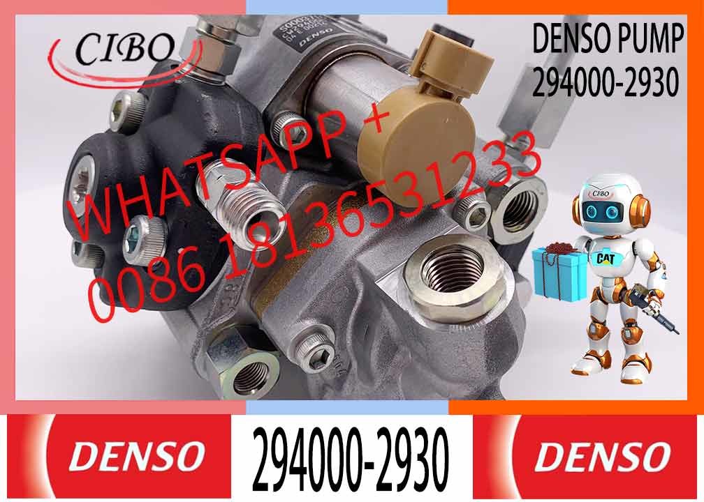 Diesel Injection Cummon Rail Fuel Pump 294000-2930 294000 2930 2940002930 S00037166