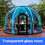Outdoor sun and rain protection homestay automatic tent no dead Angle view PC