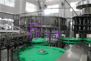 China Coffee / Tea / Pulp Juice Bottle Filler Machine Silver Gray With Recycling System factory