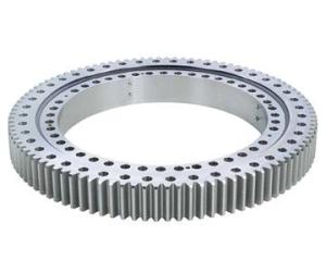 China RKS.21.0641 Turntable Four Point Contact Ball Bearing With External Gear factory