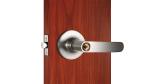Zinc Alloy Handle 65mm Dia Rose Satin Nickel Finish Tubular Entry Leverset