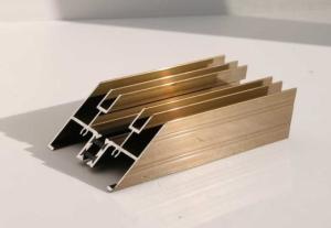 China ISO14001 6063 T5 Electrophoresis Aluminium Profile For Windows factory