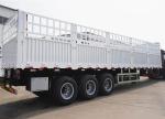 3/4 Axle Fence Warehouse Trailer Truck With 1310mm Wheel Base And Tread 1840mm