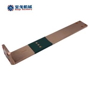 China Customized C11000 Pure Copper Busbar for Battery Pack Switchgear and Electrical Cabinet factory