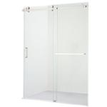 10mm Frosted Glass Sliding Shower Doors Explosion Proof Shower Glass Panel
