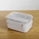 Divided Bento Plastic Lunch Boxes
