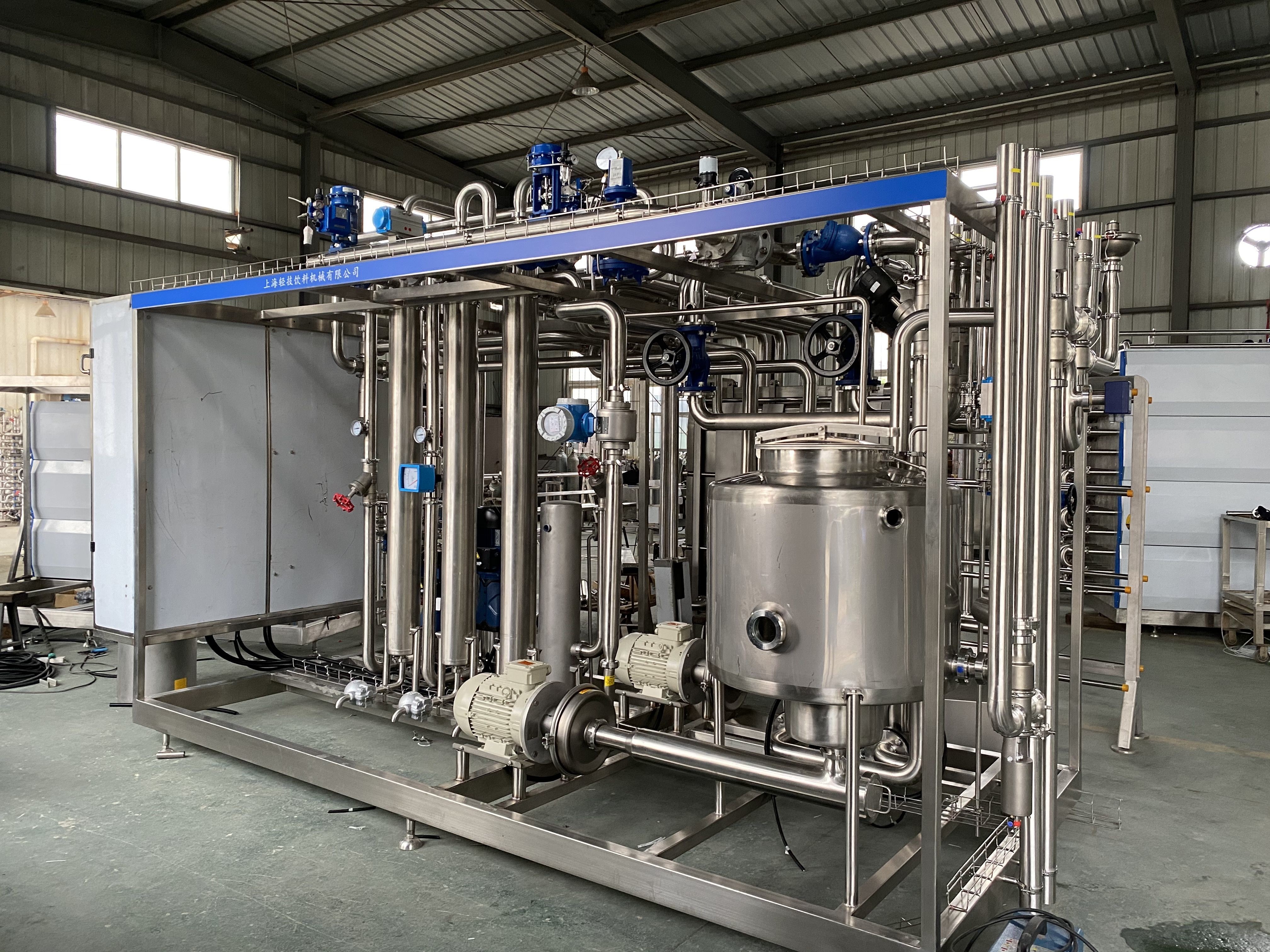 High Cost Performance Pasteurization Sterilization For Milk Fruit Juice Egg Liquid Food Beverage Machine