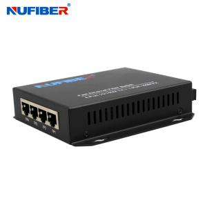 China 100M 4 Port Gigabit Ethernet Switch , 1310nm 20km Optical Ethernet Switch factory