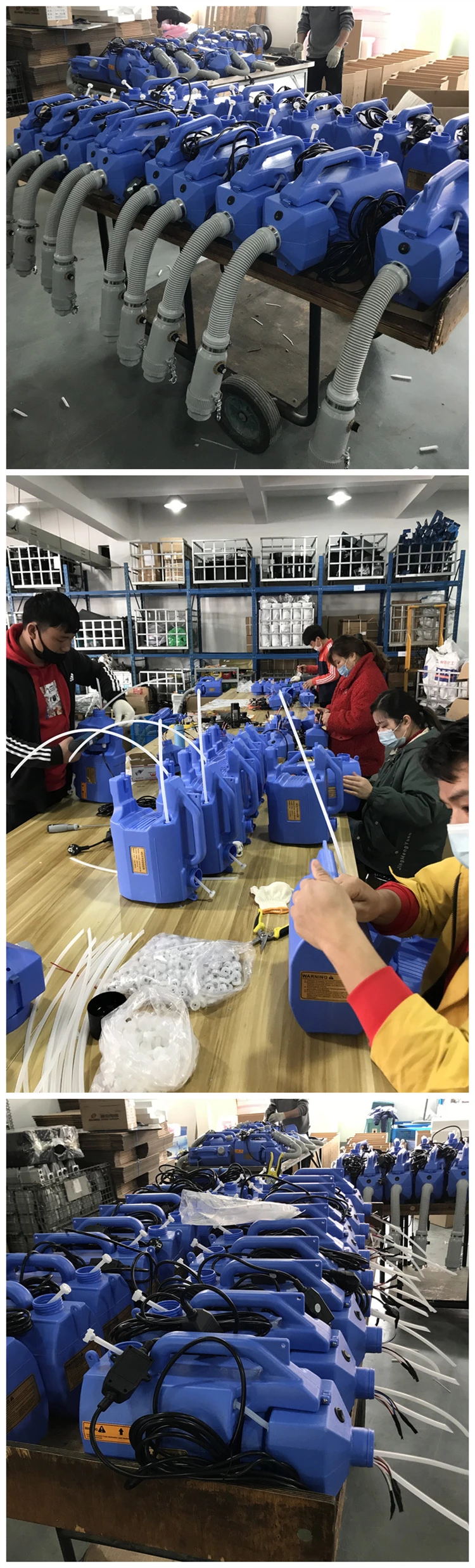 Handheld Mist Lithium Battery ULV Cold Fogger Machine For Garden