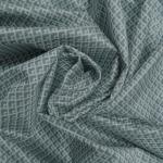 Dustproof Lattice Plain Jacquard Fabric 65-100gsm Mattress Cover Material