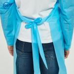 S&J Operation Medical Disposable Surgical Isolation CPE Gown