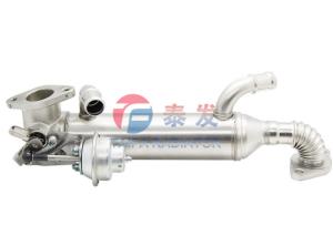 China 2.5 TDI Diesel Engine Volkswagen EGR Cooler , VW Touareg Egr Cooler 03-09 70 131 512F factory