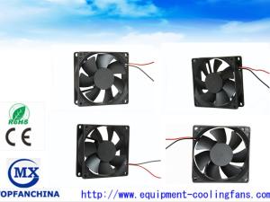 China Waterproof PWM USB 80mm Brushless DC Fan Laptop Cooling Fans With Lead Wire factory
