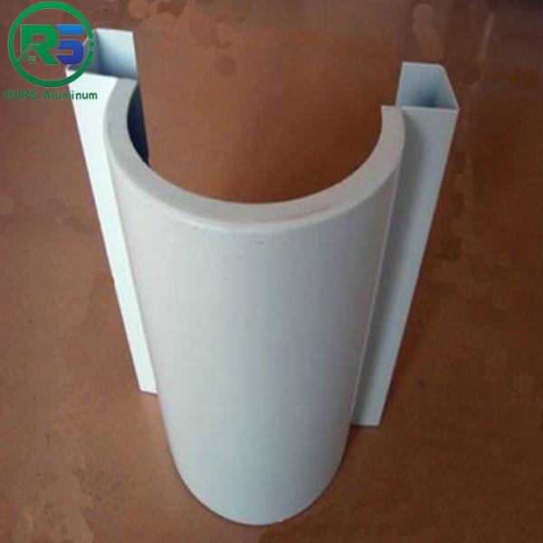 Ornament Solid Aluminum Wall Panels Concrete Column Seamless Cover 1.5-4mm