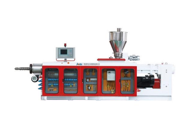 China Profile Sheet Counter Parallel Twin Screw Extruder factory