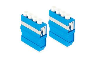 China LC UPC Quad Fiber Optic Adapter factory